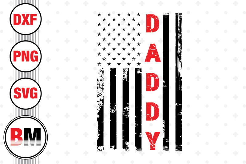 daddy-us-flag-svg-png-dxf-files