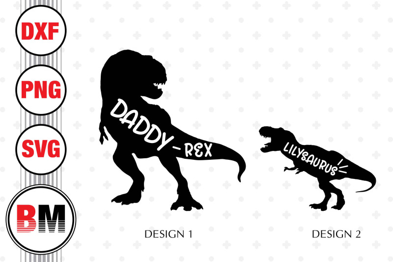 daddy-and-lily-saurus-svg-png-dxf-files