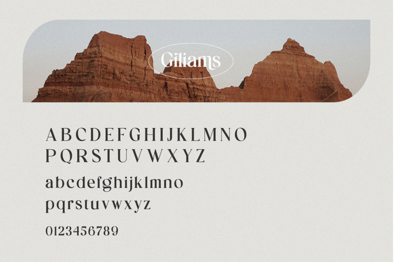giliams-modern-ligature-serif