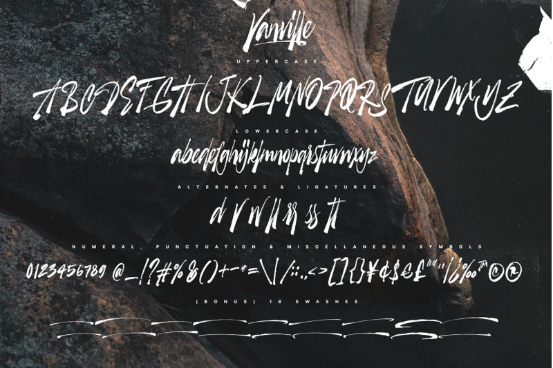 vanville-handmade-script-font