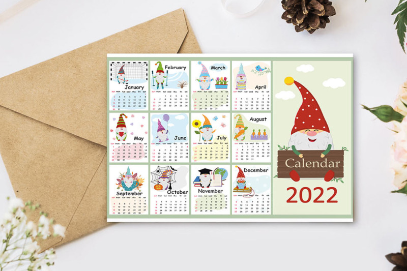 calendar-for-2022-with-the-cute-dwarves-character