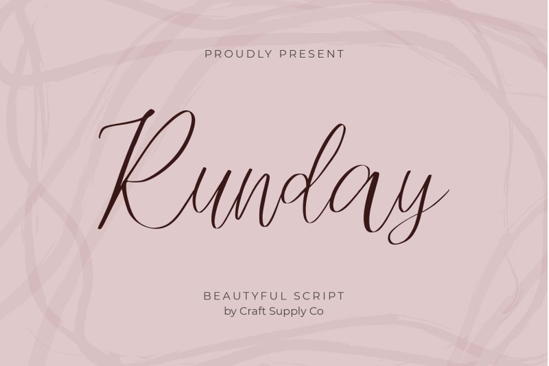 runday-modern-script-font