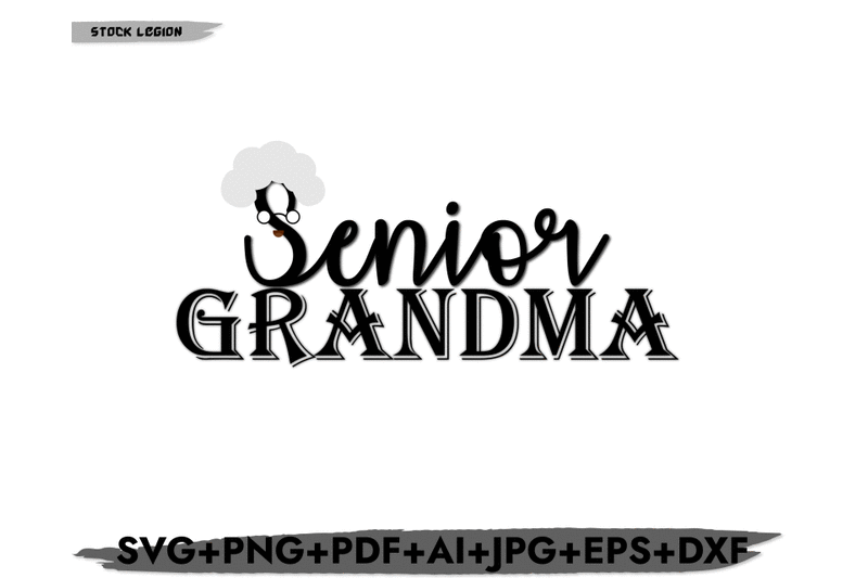 senior-grandma-svg