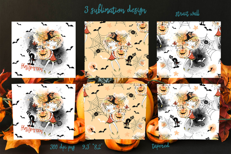 happy-halloween-ute-witchn-tumbler-sublimation-design-20-oz