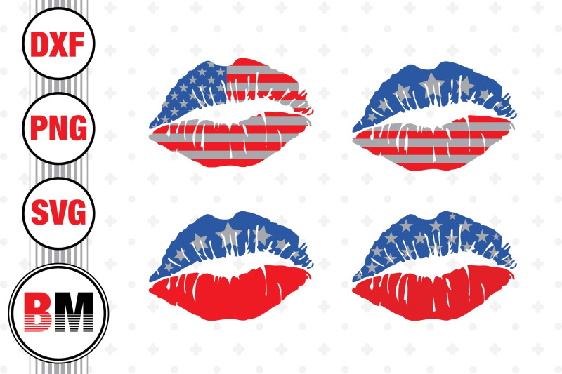 lip-us-flag-svg-png-dxf-files