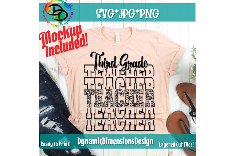 teacher-echo-leopard-third-grade-3rd-grade-svg-back-to-school-svg
