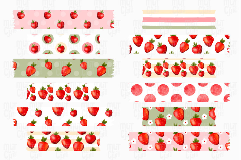 strawberry-washi-tapes