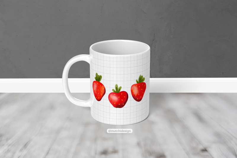 watercolor-strawberry-sublimation-design