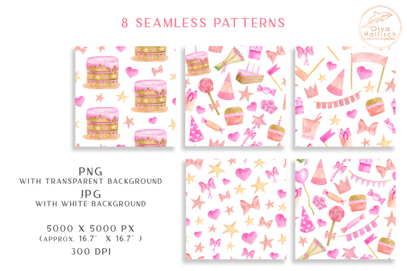 happy-birthday-seamless-patterns-watercolor-birthday-party-celebratio