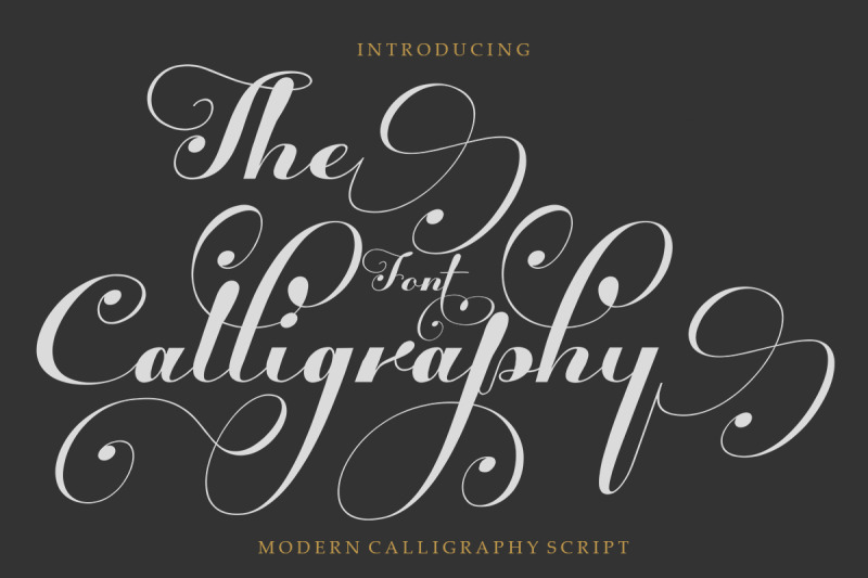 the-calligraphy-font