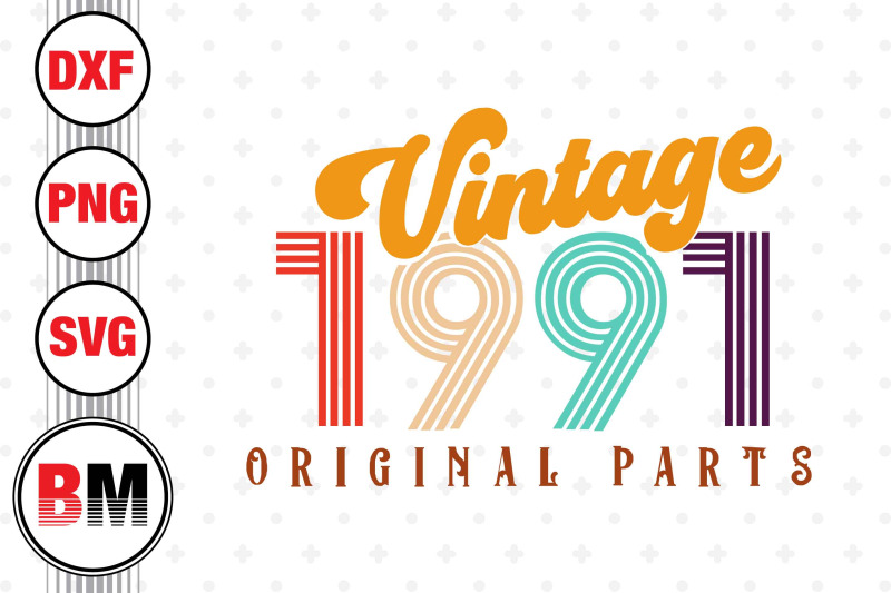 vintage-1991-svg-png-dxf-files