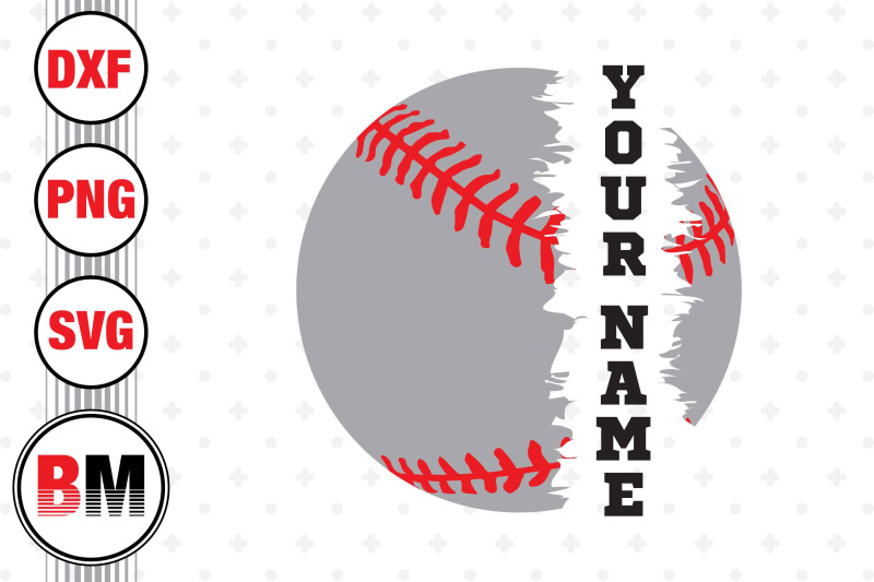 baseball-custom-name-svg-png-dxf-files