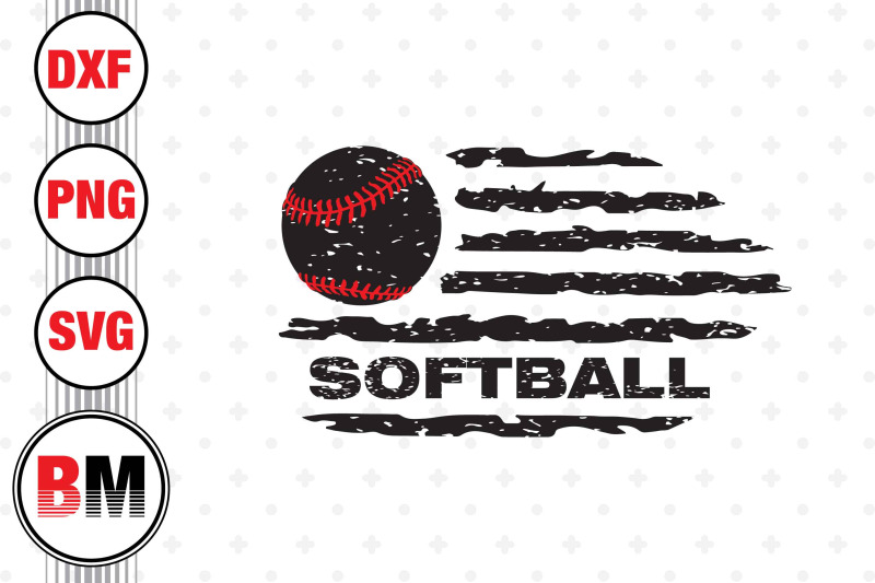 softball-american-flag-svg-png-dxf-files