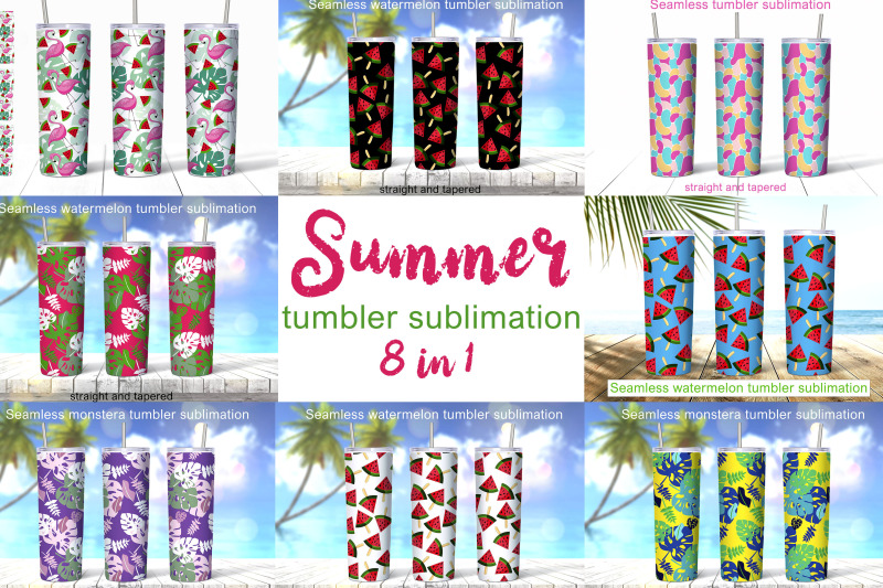 seamless-tumbler-bundle-summer-20oz-tumbler-sublimation-png