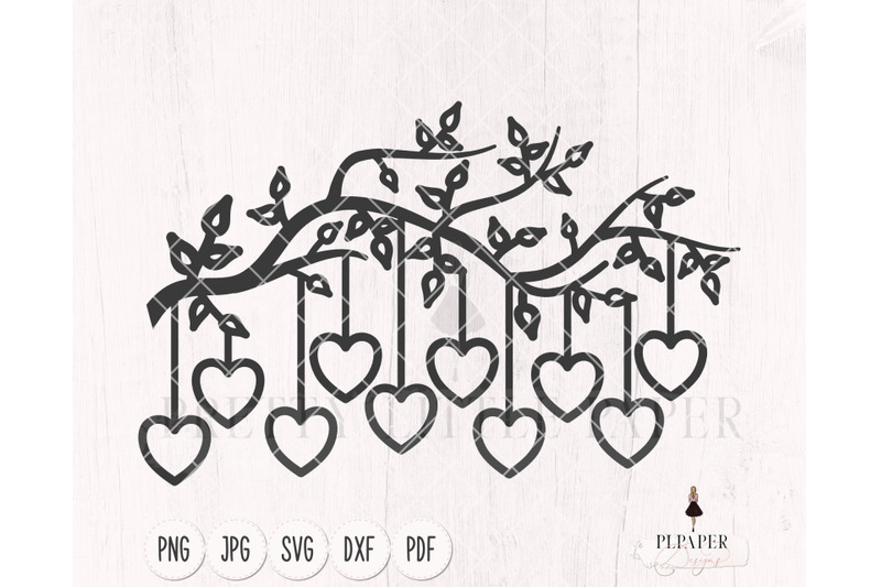 family-tree-svg-10-members-tree-branch-svg-10-hearts