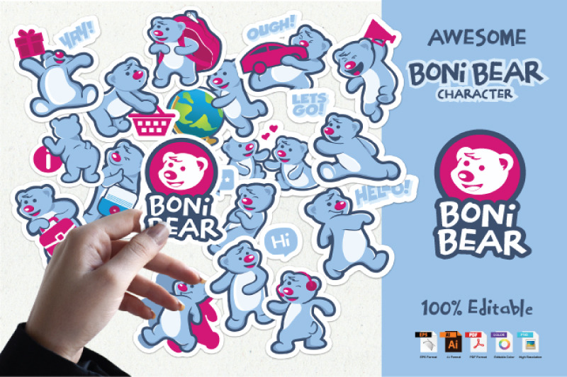 boni-bear-characters