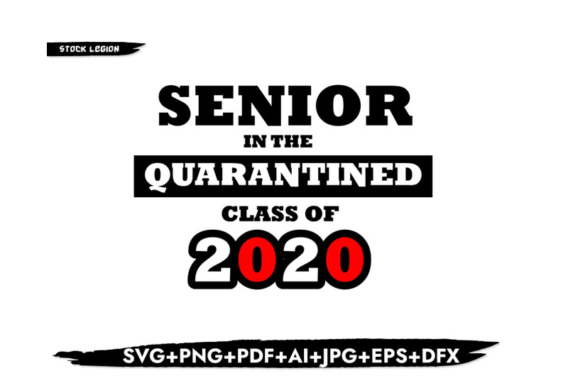 senior-in-the-quarantined-class-of-2020-svg