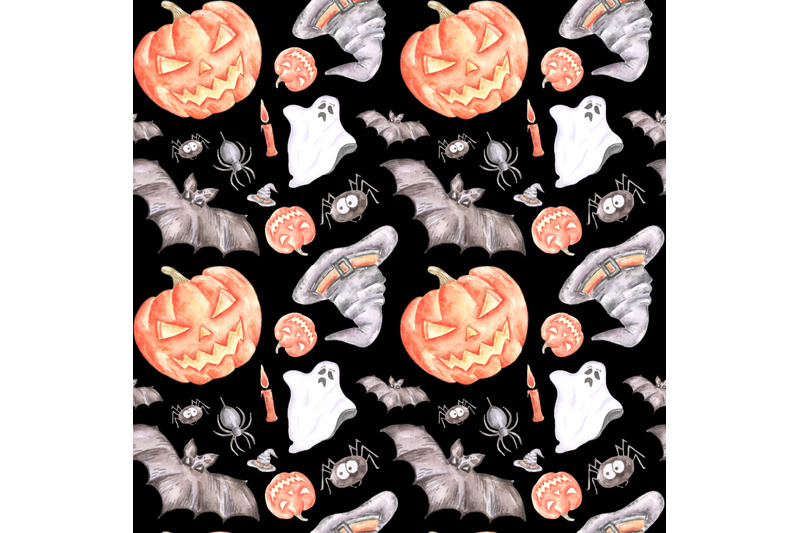 happy-halloween-watercolor-seamless-pattern-halloween-pattern