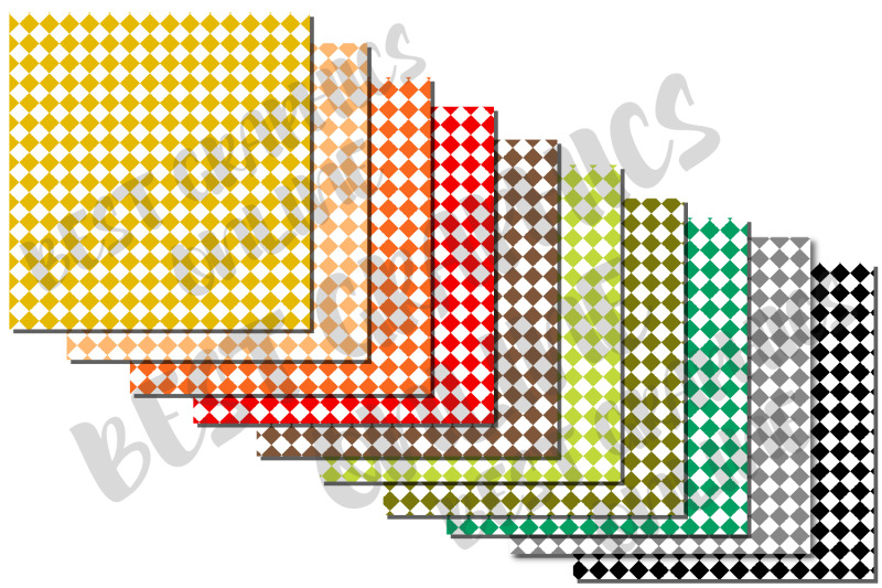 small-checkerboard-digital-printable-background-papers-pack