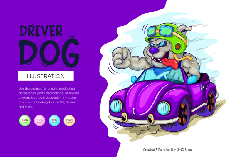 cartoon-dog-driver