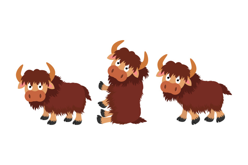 cute-yak-animal-cartoon