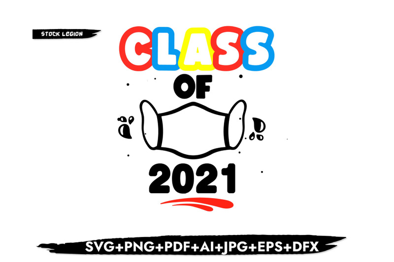 class-of-2021-mask-svg