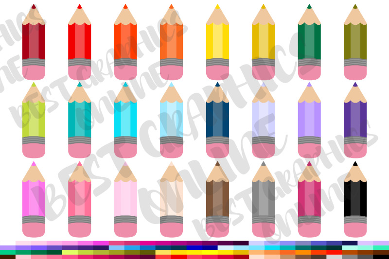 colored-pencils-clipart-set-pen-clipart