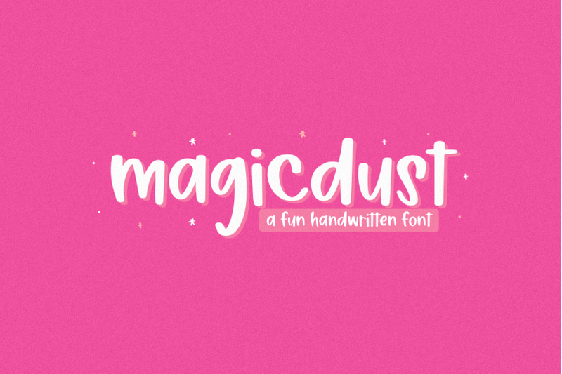 magicdust-fun-handwritten-font