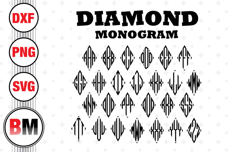 diamond-letter-monogram-svg-png-dxf-files