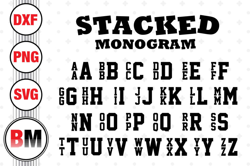 stacked-monogram-svg-png-dxf-files