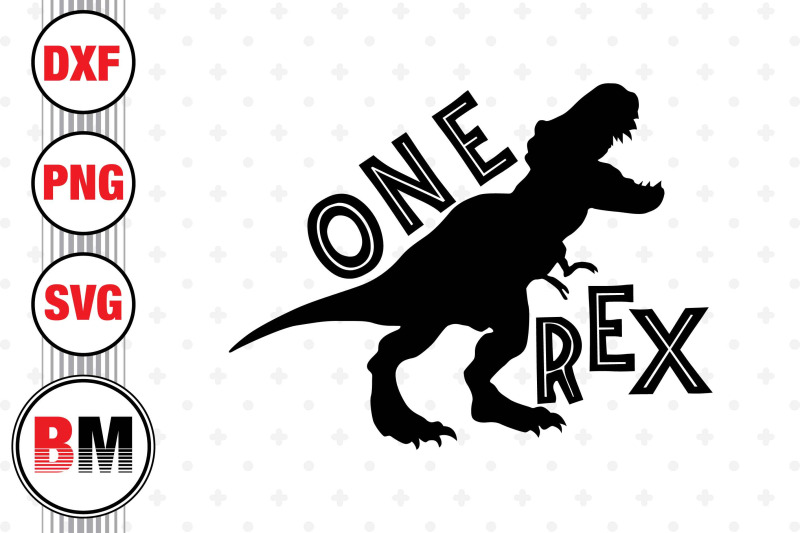 one-birthday-t-rex-svg-png-dxf-files