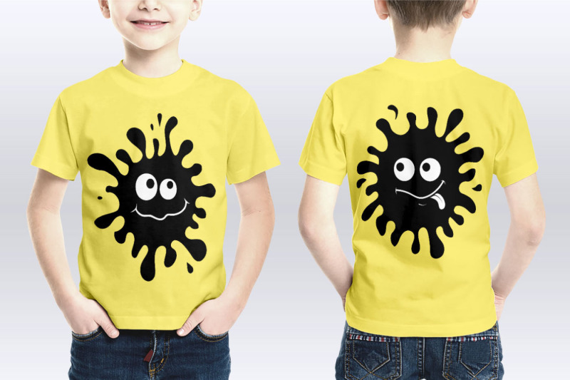 funny-face-character-monster-blob-children-039-s-illustration