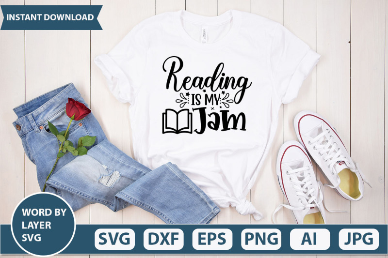 reading-is-my-jam-svg-cut-file