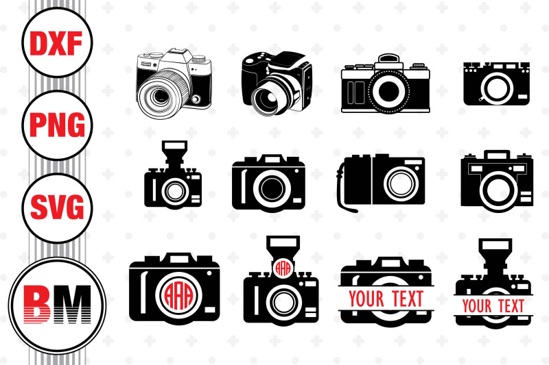 camera-silhouette-svg-png-dxf-files