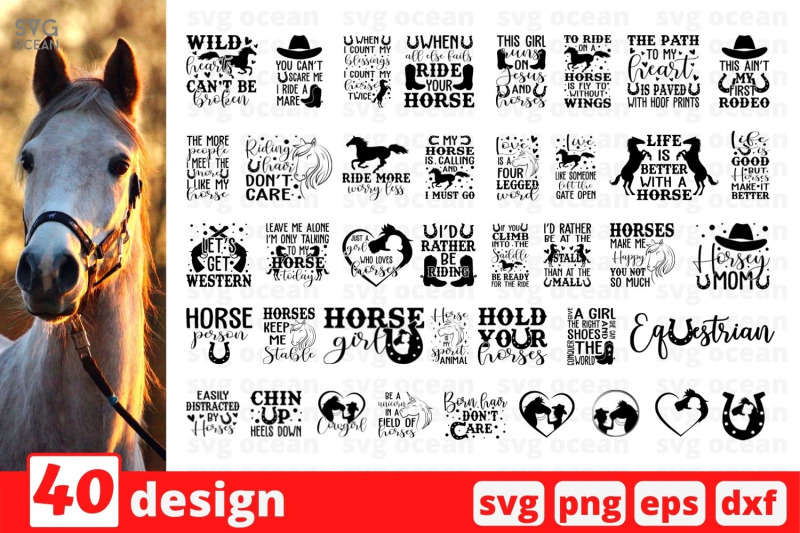 horse-svg-bundle