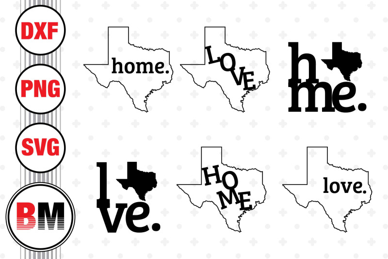 home-love-texas-svg-png-dxf-files