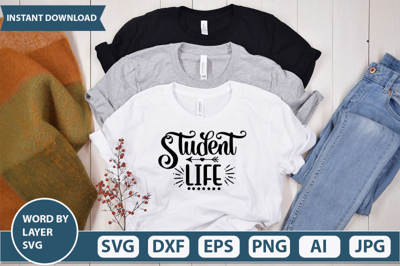 student-life-svg-cut-file