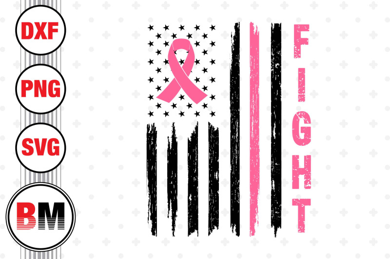 fight-ribbon-cancer-us-flag-svg-png-dxf-files