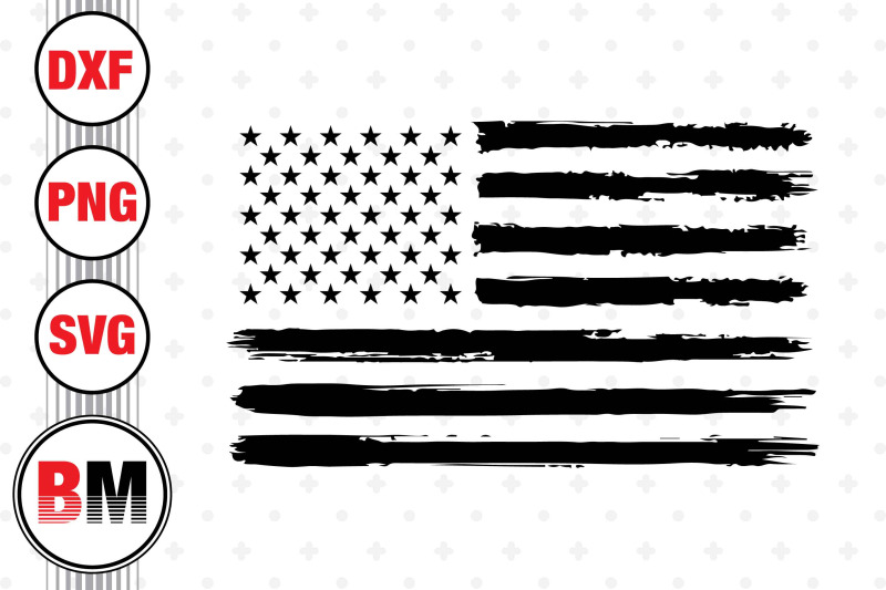 distressed-american-flag-svg-png-dxf-files