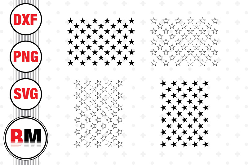 fifty-star-svg-png-dxf-files