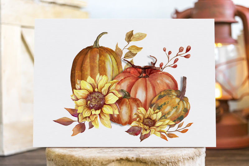 fall-sublimation-sunflowers-autumn-png-pumpking-sublimation