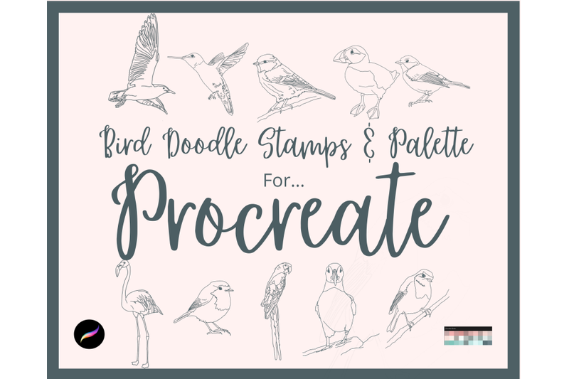 procreate-birds-doodle-stamps-and-palette