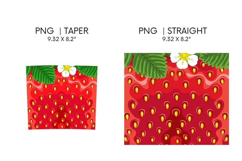 strawberry-tumbler-sublimation