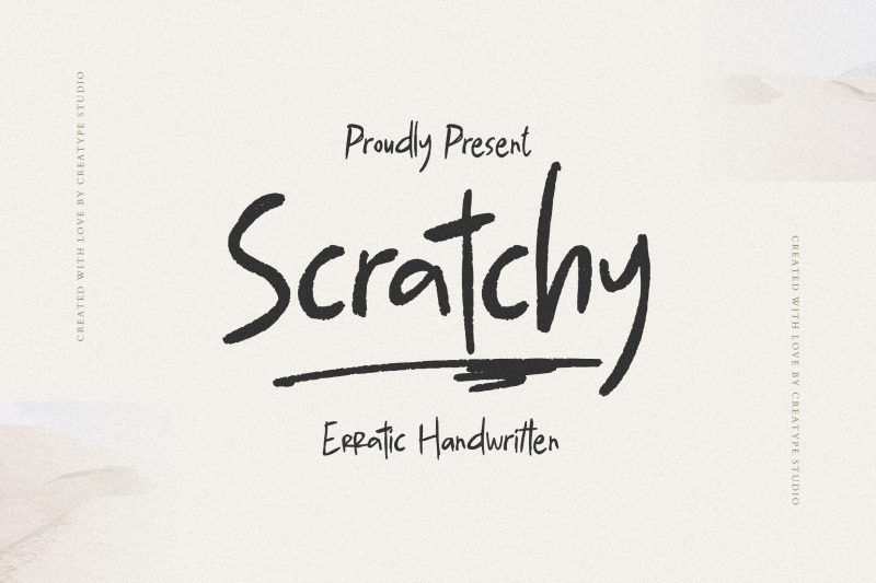 scratchy-erratic-handwritten