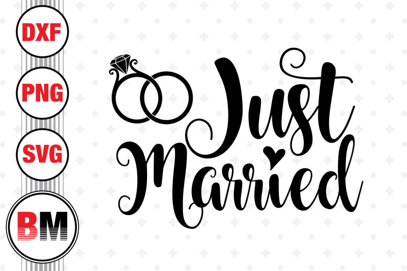 just-married-svg-png-dxf-files