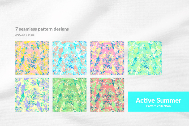 active-summer-pattern-collection