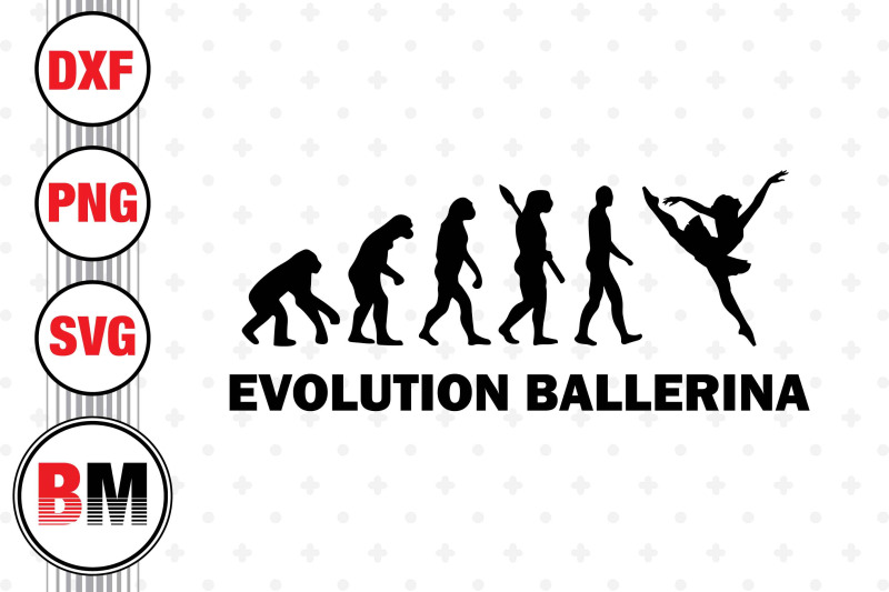 evolution-ballerina-svg-png-dxf-files