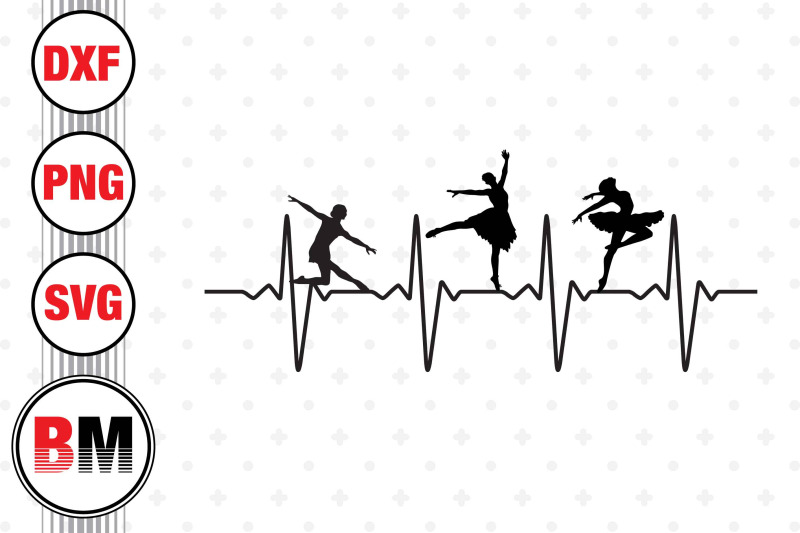 ballerina-heartbeat-svg-png-dxf-files