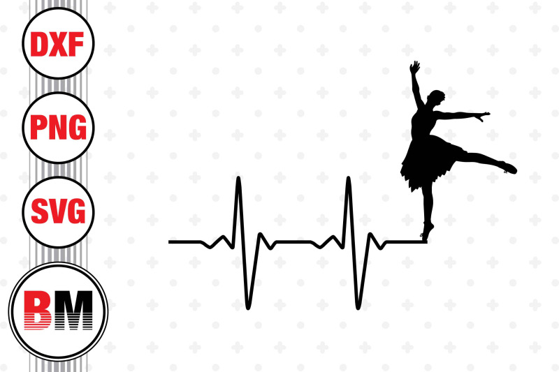 ballerina-heartbeat-svg-png-dxf-files