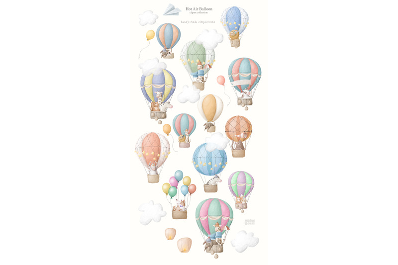 hot-air-balloon-nursery-digital-graphics-png